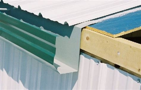 gutters for metal boxed eave|gutters for metal buildings.